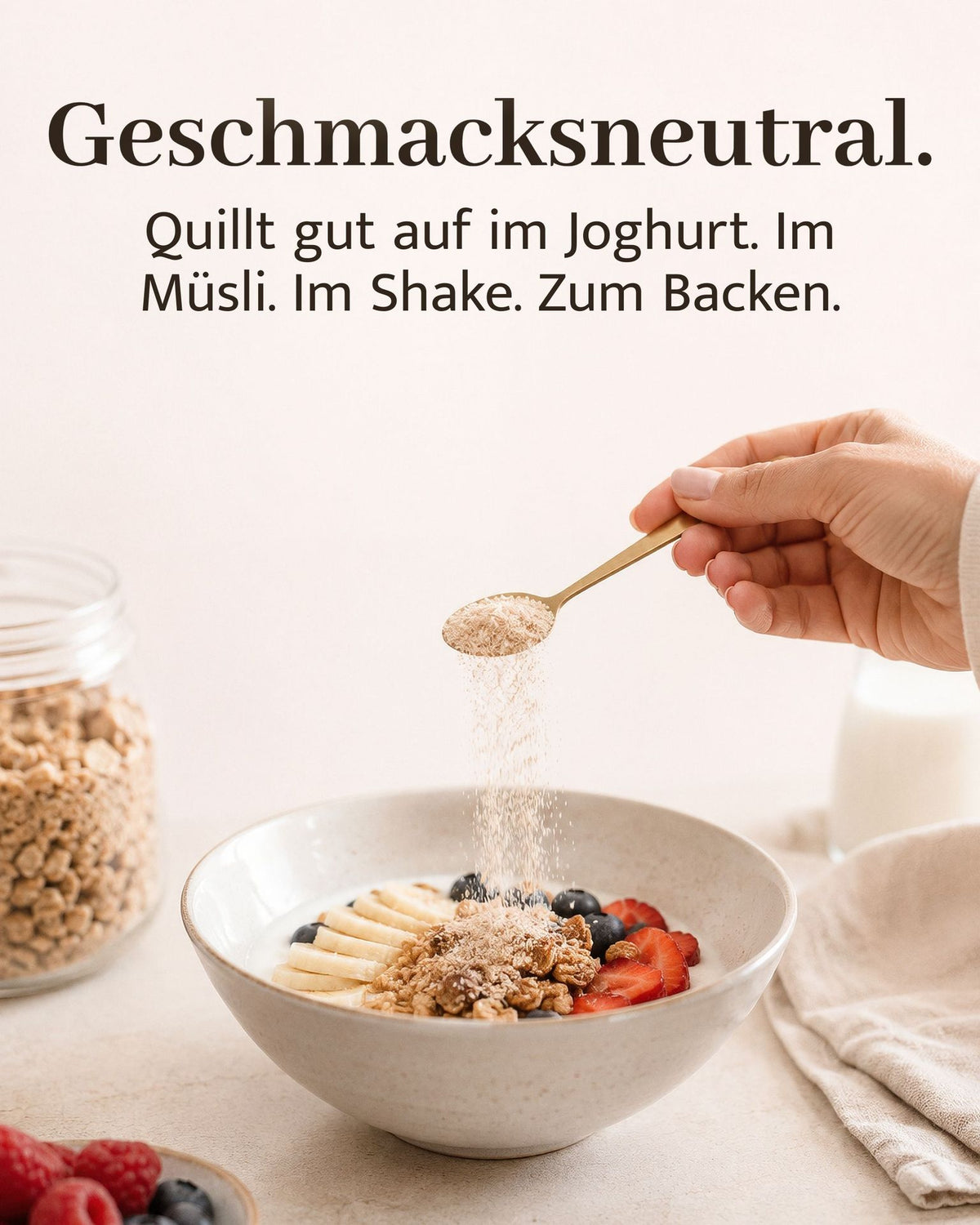 3 Flohsamenschalen