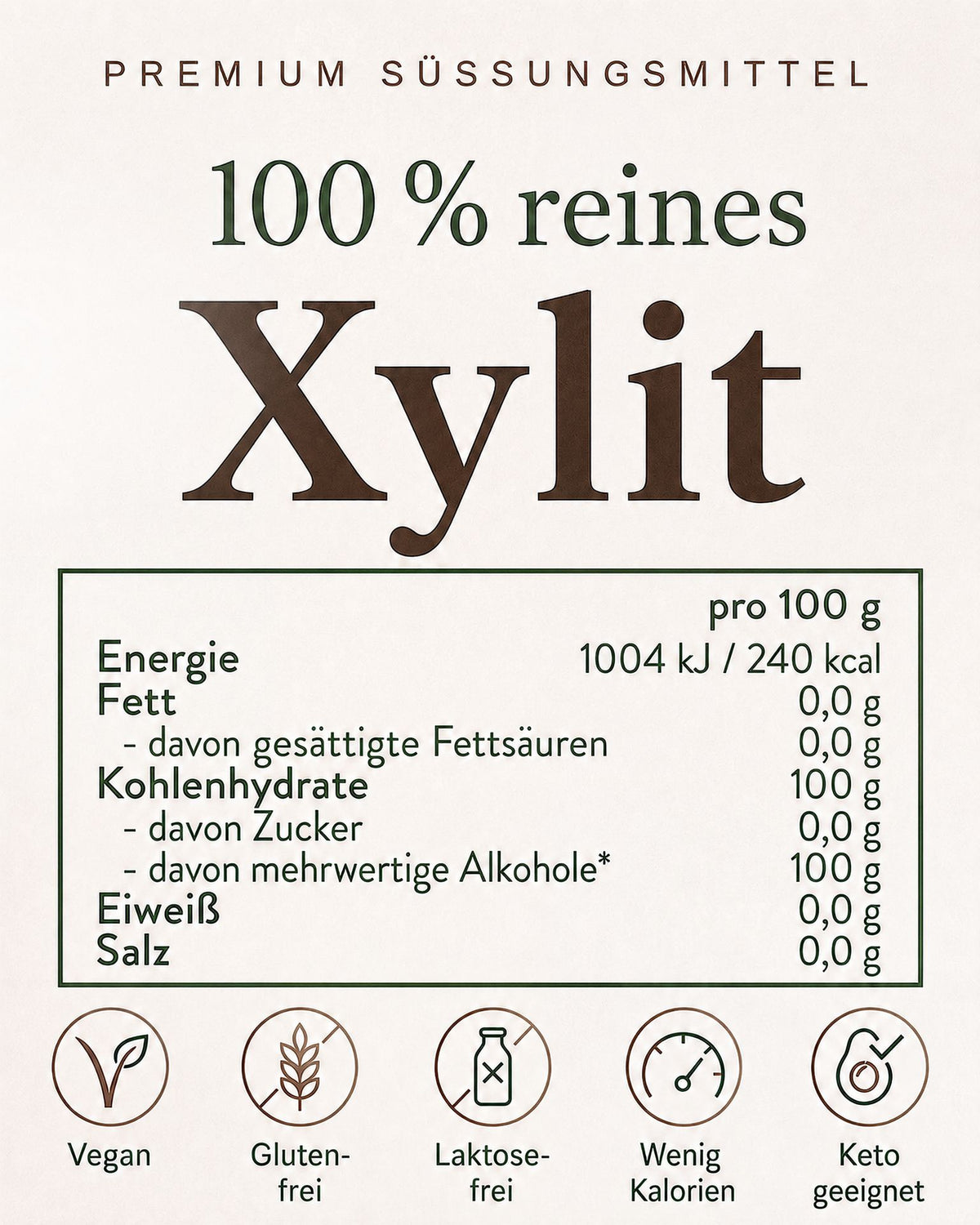 6 Birkernzucker Xylit
