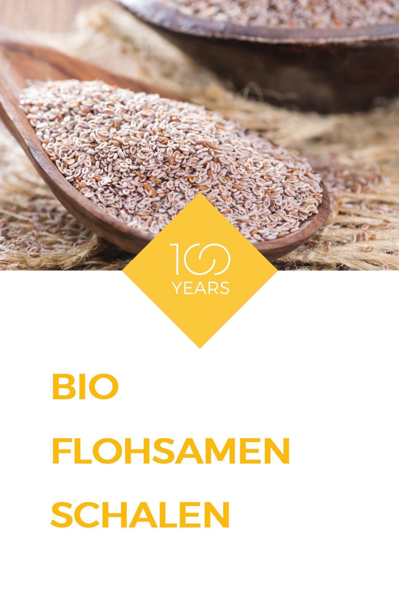 Bio Flohsamenschalen