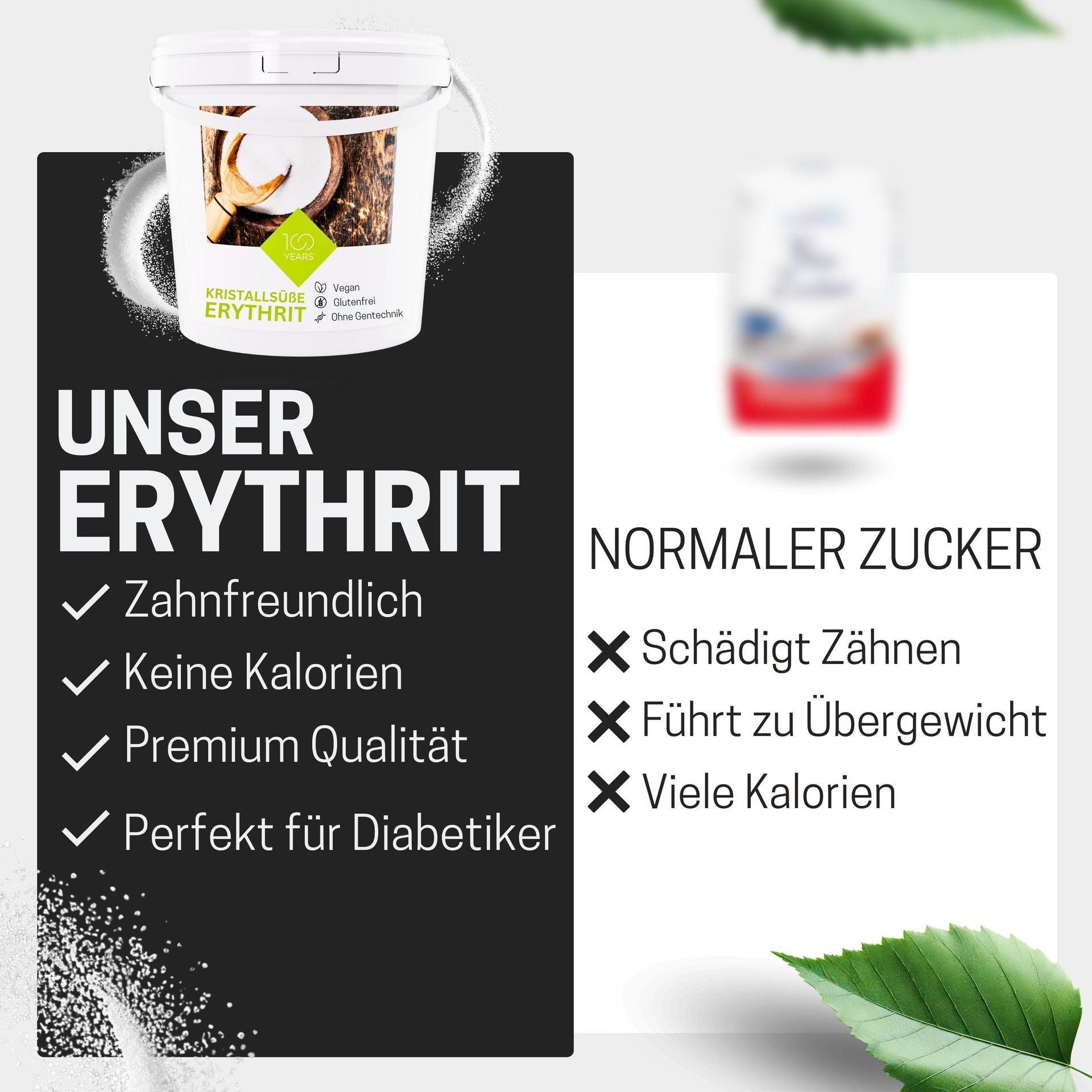 6 Birkenzucker Erythrit